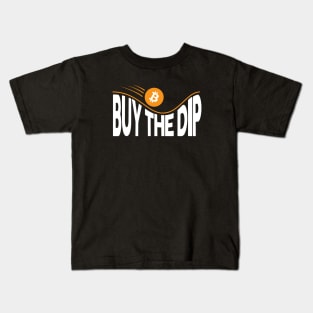 Buy The Dip Bitcoin Rollercoaster Kids T-Shirt